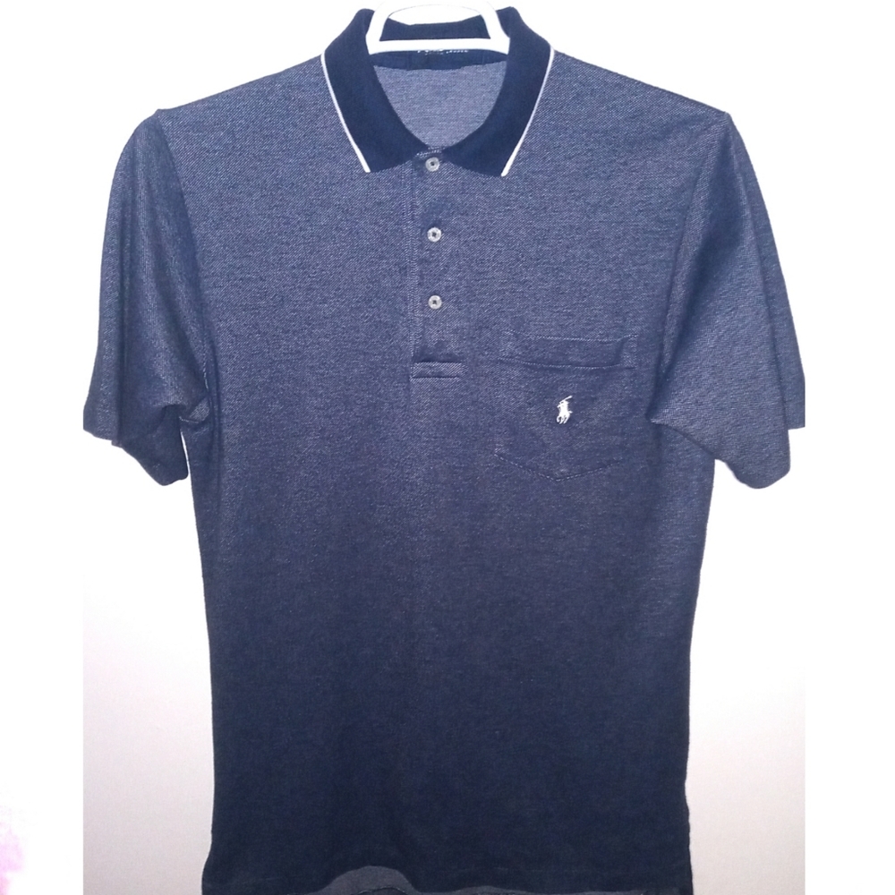 POLO BY RALPH LAUREN MEN'S MEDIUM POLO SHIRT